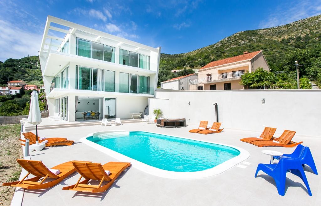 Villa Dupcic - Five-Bedroom Villa with Private Poo   Dubrovnik Riviera