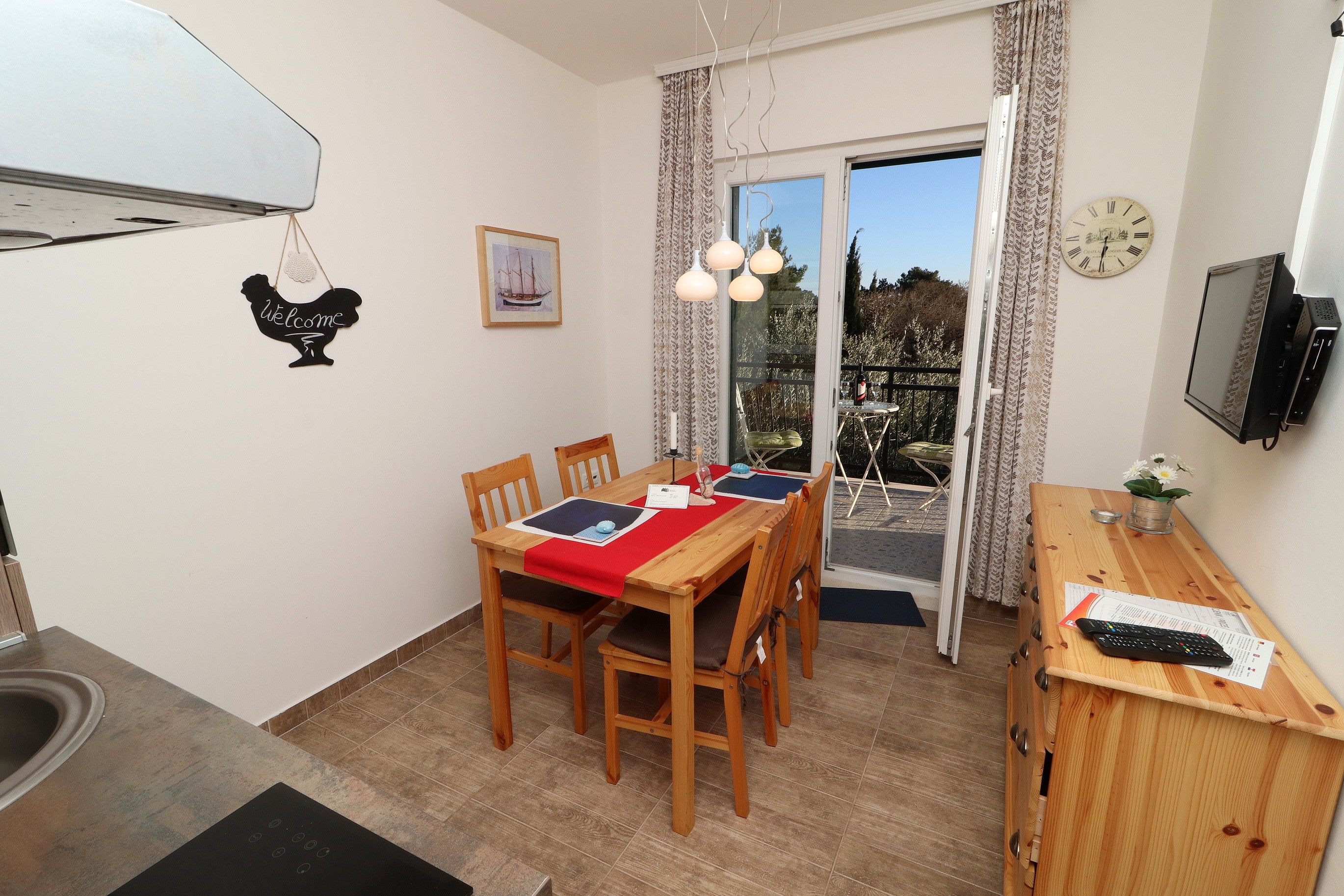 Apartments Trstenica-One Bedroom Apartment with Ba   Orebic