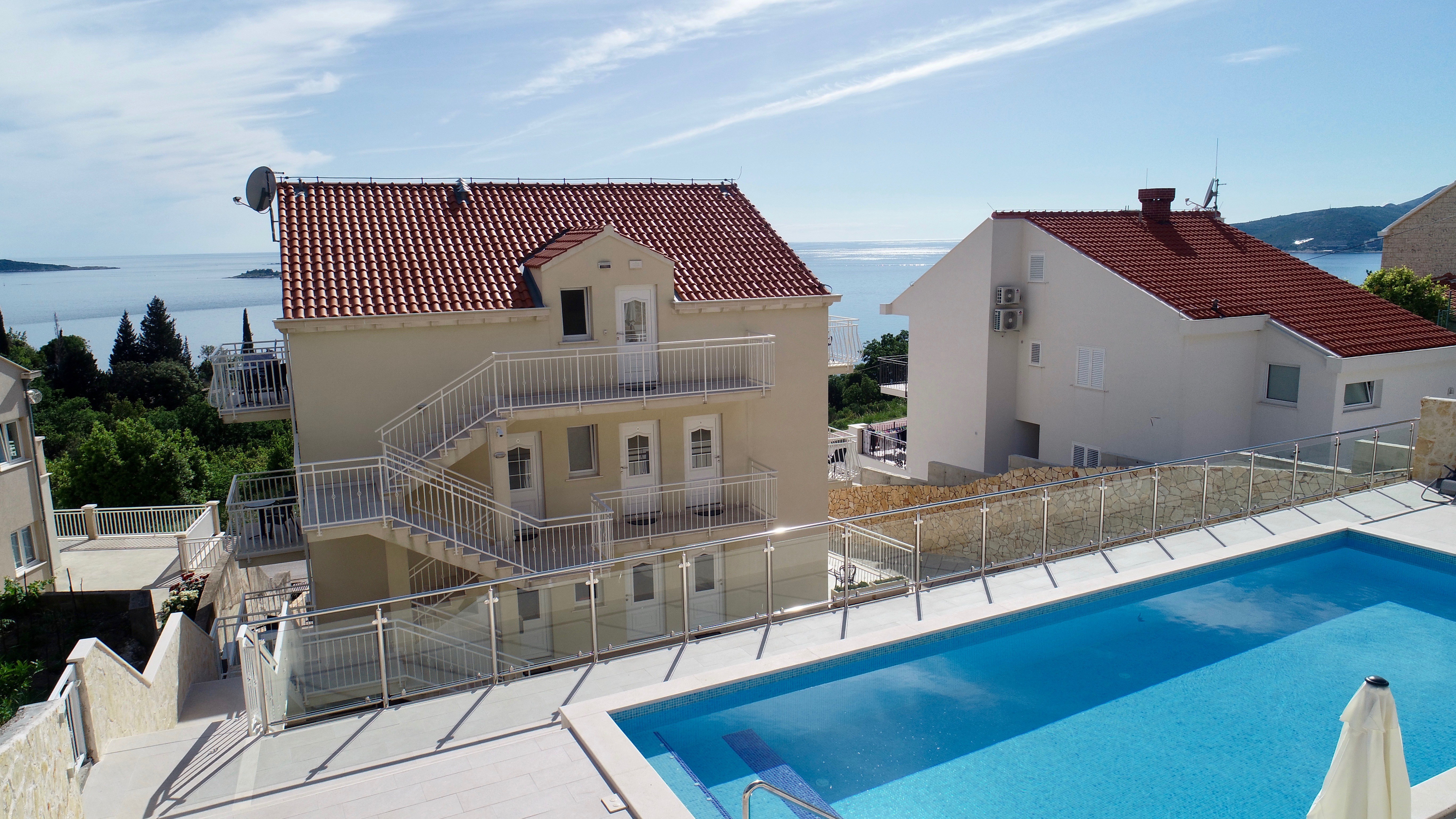 Villa Samba - Two-Bedroom Apartment with Terrace a   Dubrovnik Riviera