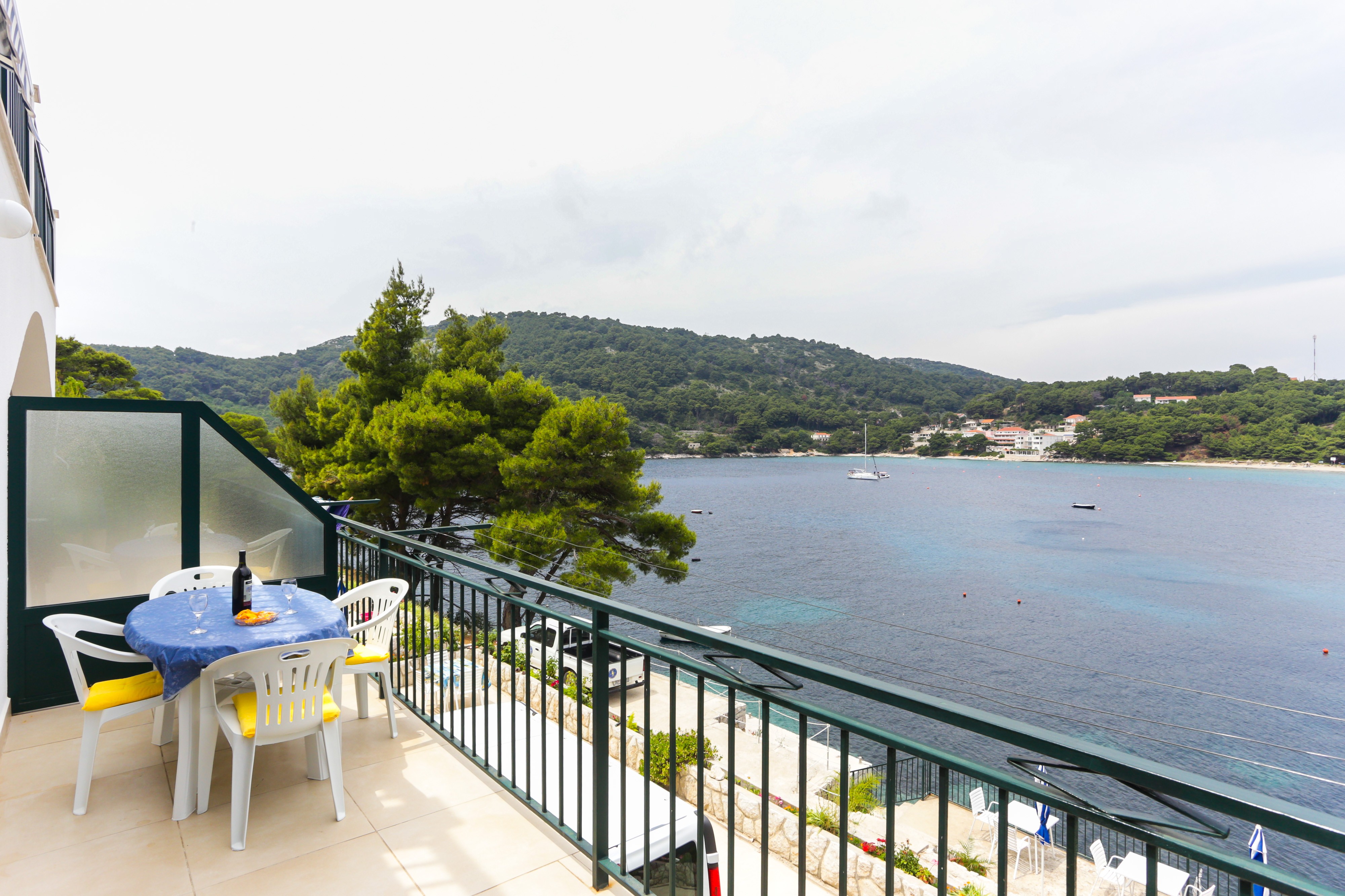 Apartments Posta - Studio with Balcony and Sea Vie  in Dalmatien