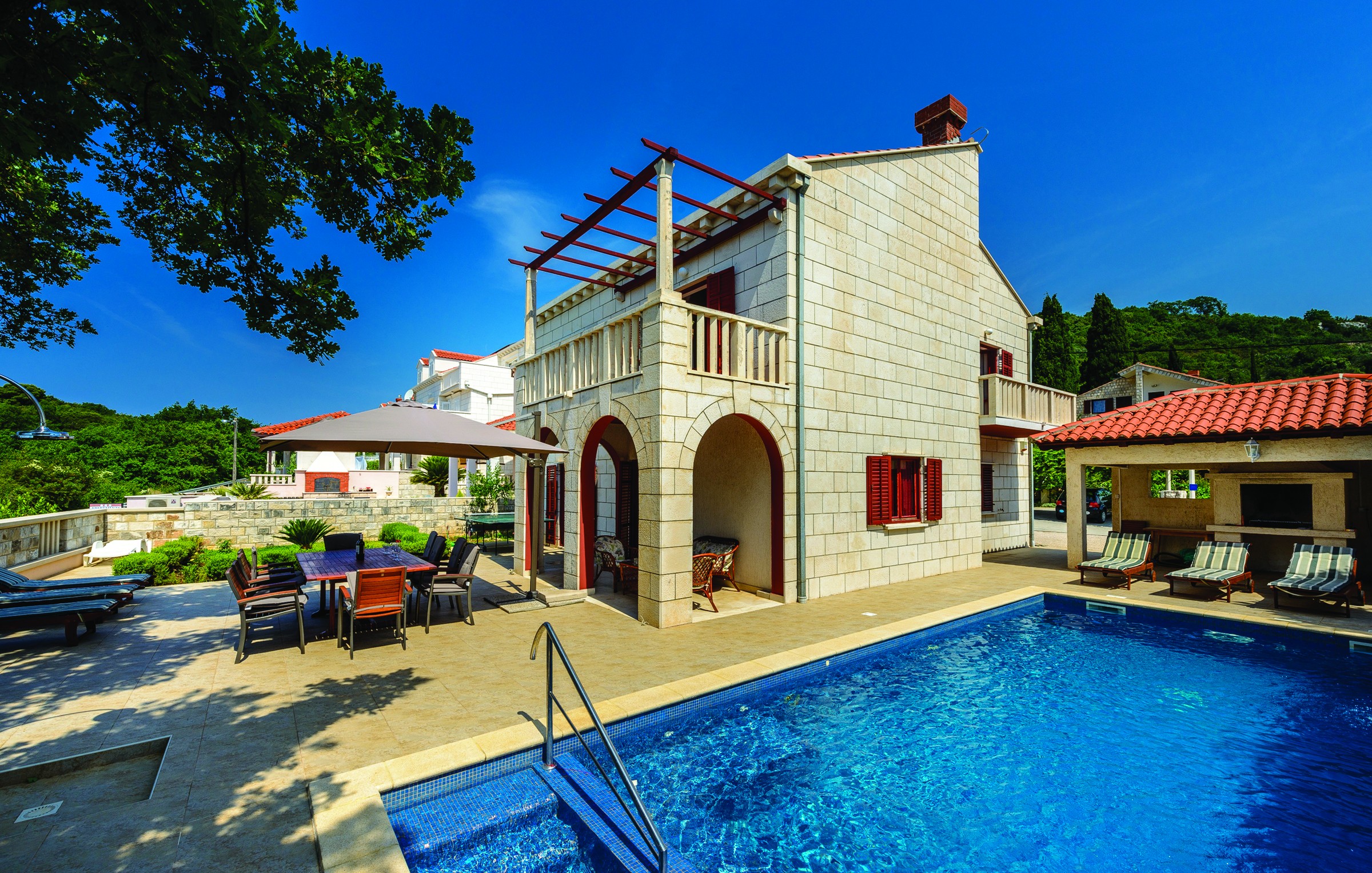 Villa Anka - Five-Bedroom Villa with Terrace and S  in Dalmatien