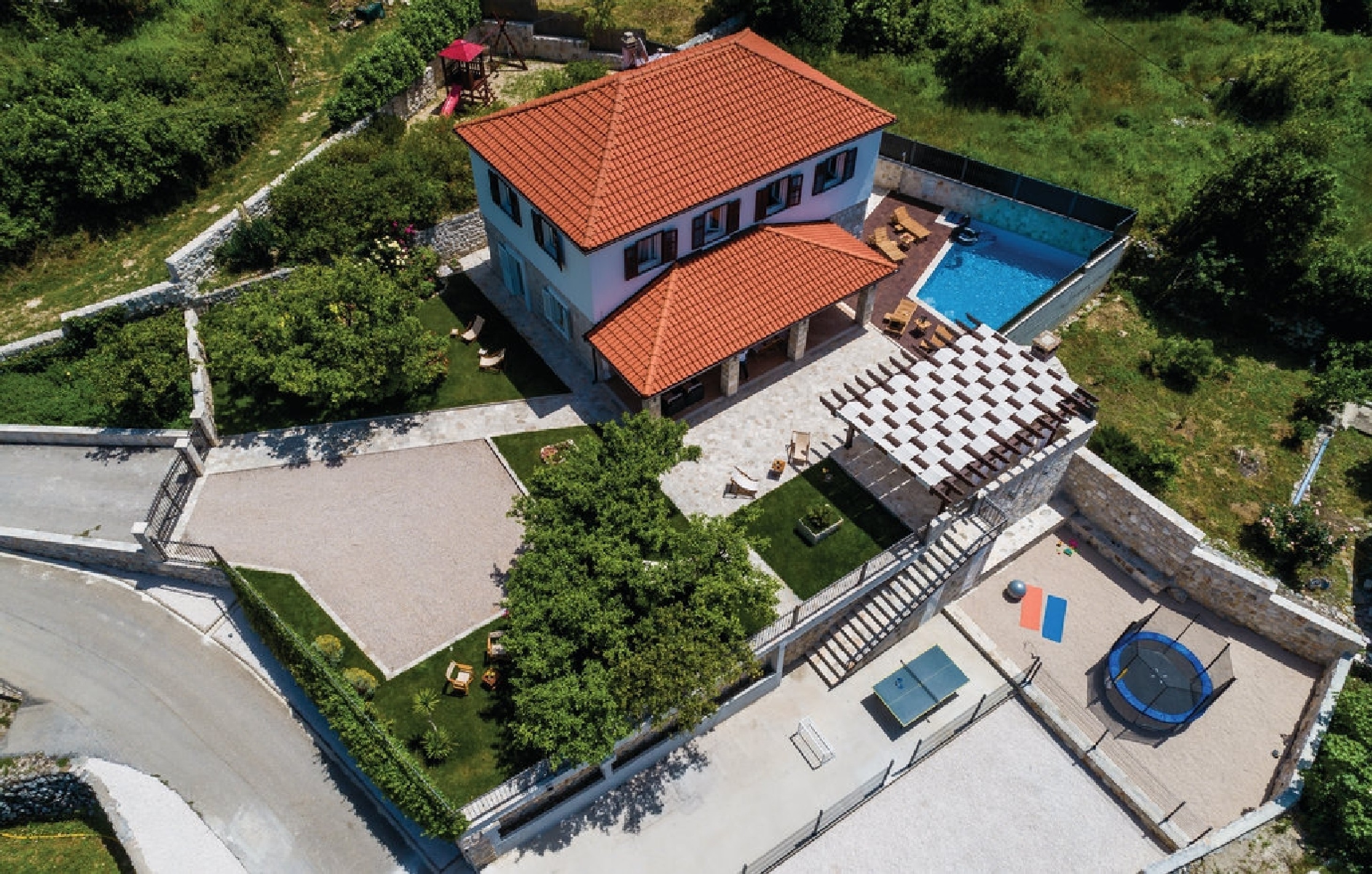 Villa Ucovic - Five-Bedroom Villa with Terrace and   Gruda