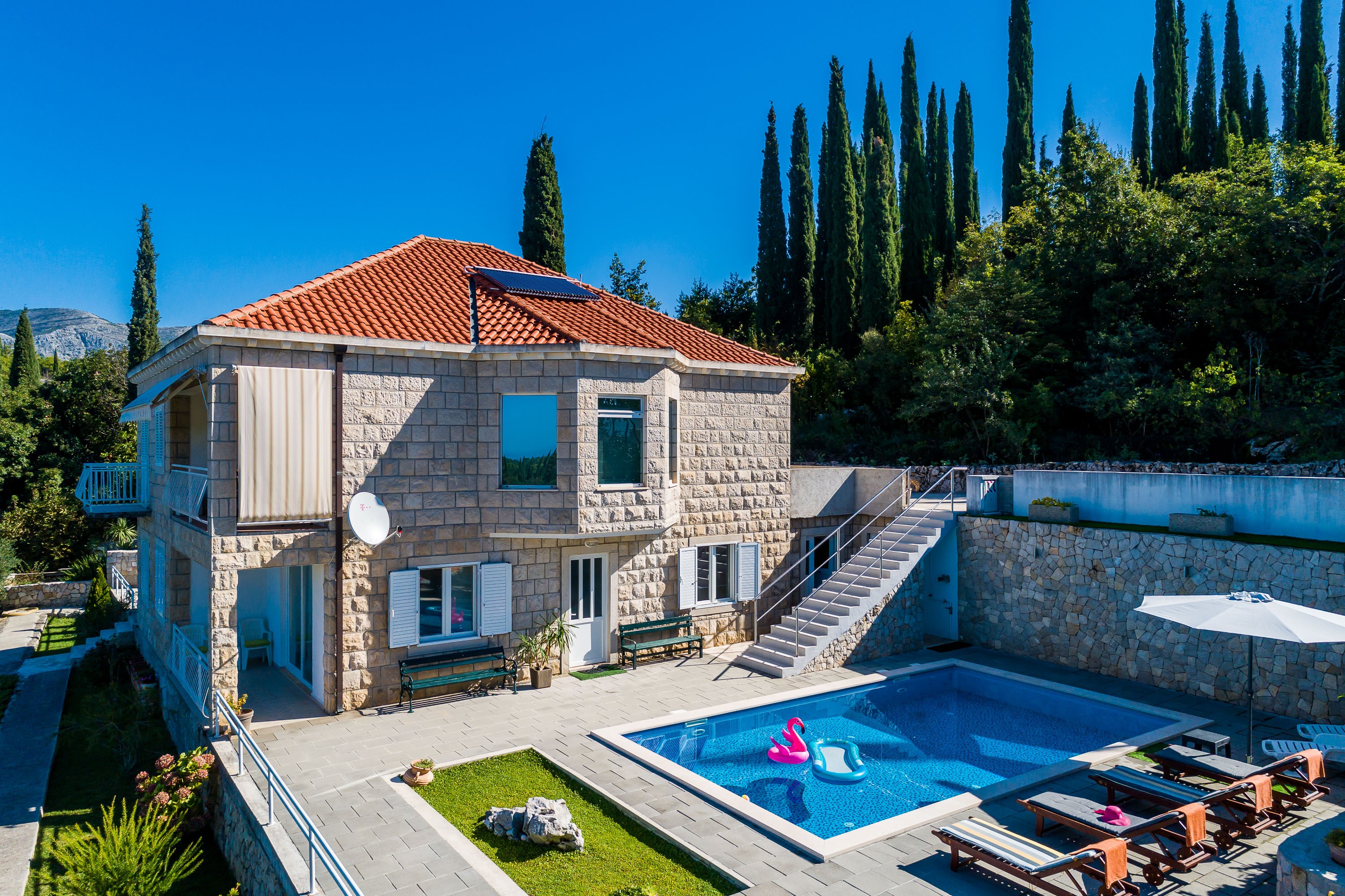 Villa Oasis Cypress - Three Bedroom Villa with Ter   Dubrovnik Riviera