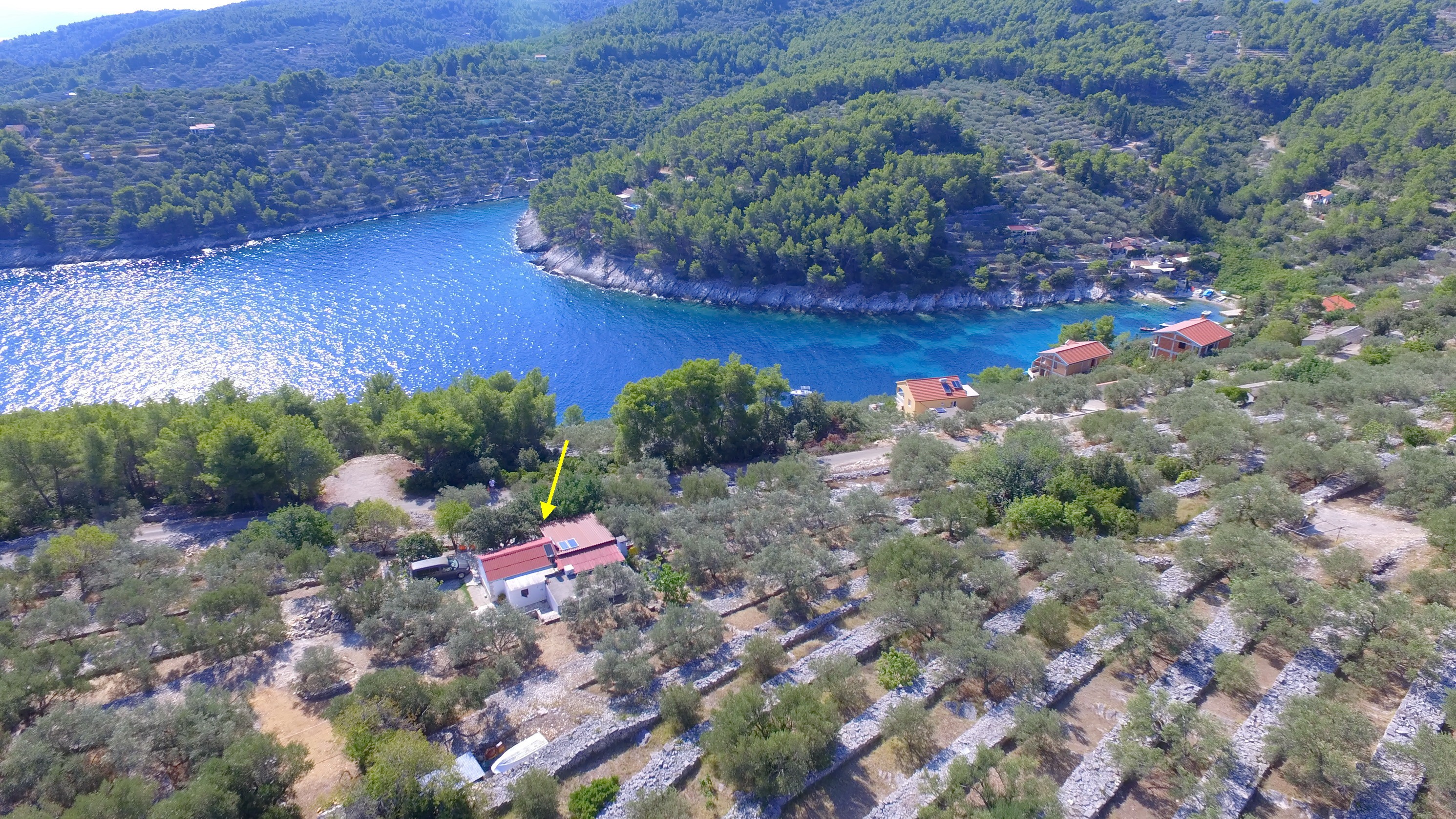 Vacation House Planika - Two Bedroom Holiday Home  Ferienhaus  Insel Korcula