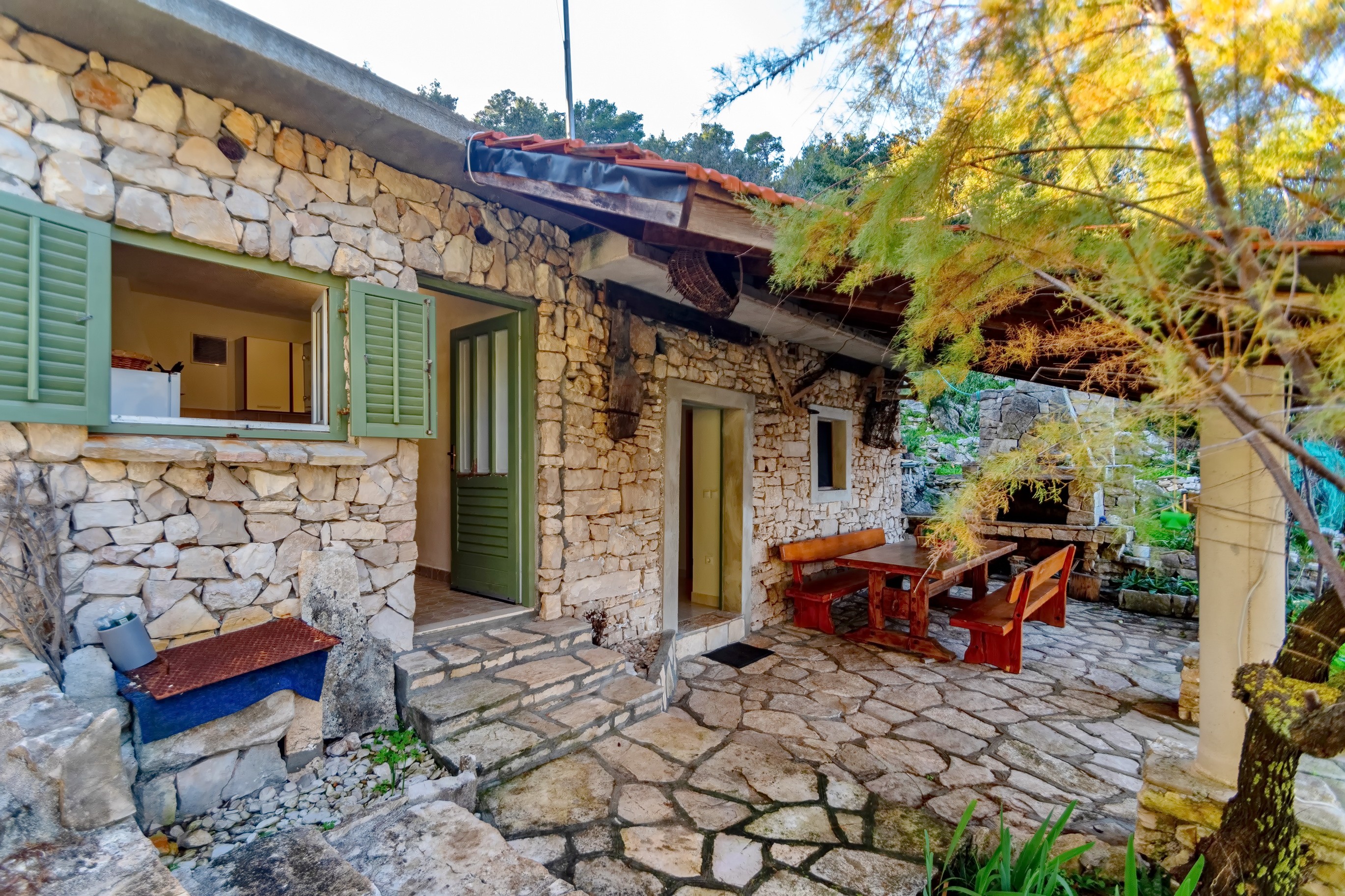 House Hidden Bay-One Bedroom Cottage with Terrace    kroatische Inseln